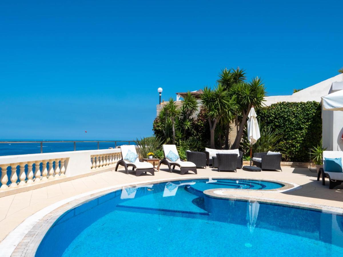 Villa Palma - Sunset Sea Views With Pool, Jacuzzi, Sauna And Games Room Mellieħa Eksteriør bilde