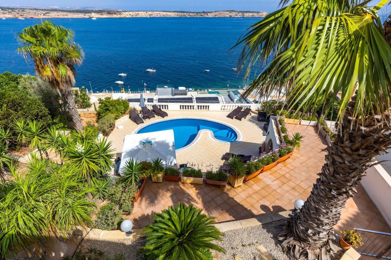Villa Palma - Sunset Sea Views With Pool, Jacuzzi, Sauna And Games Room Mellieħa Eksteriør bilde